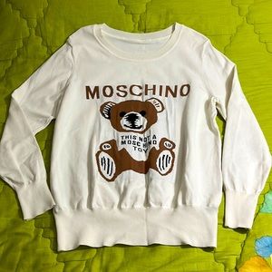 Moschino women long sleeves sweater